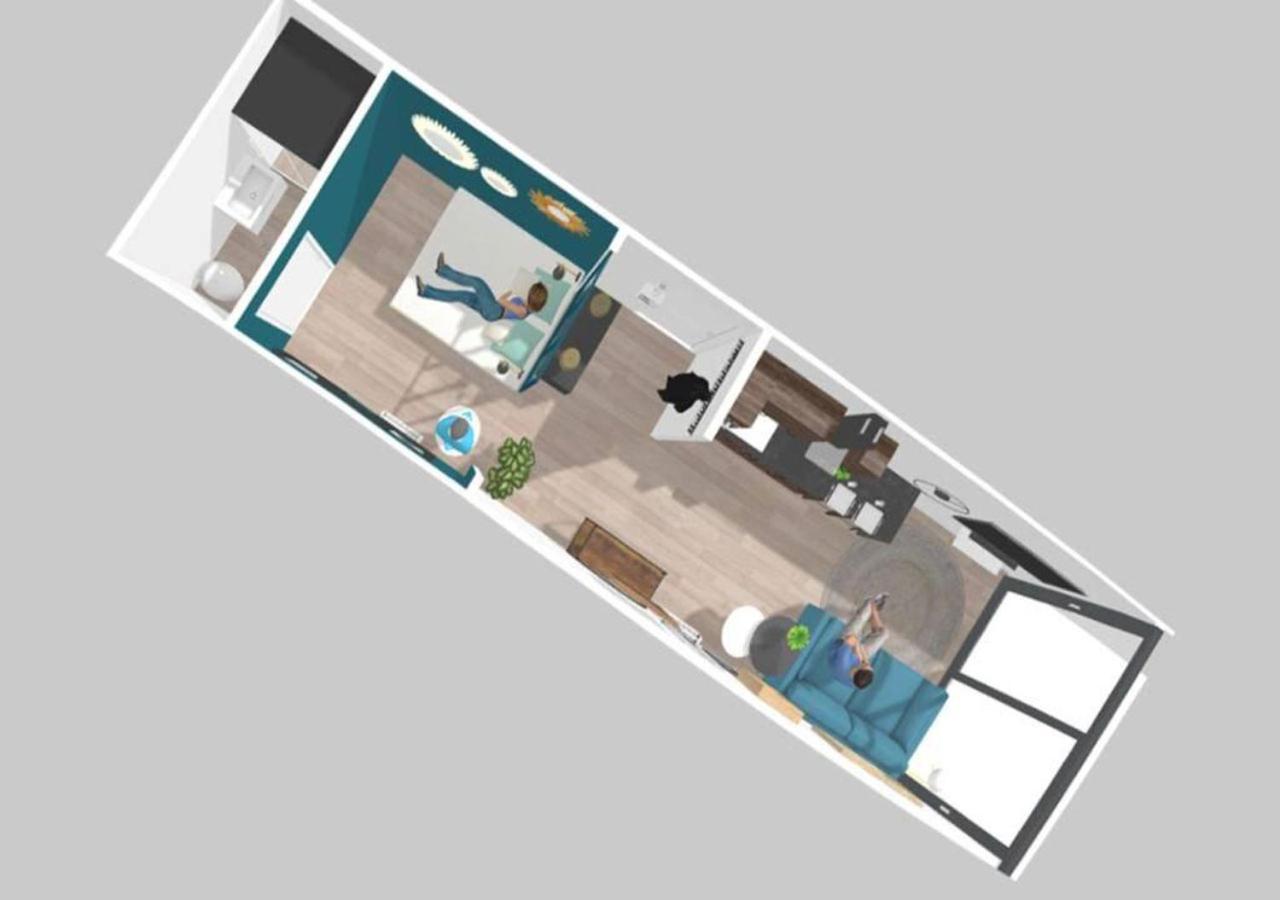 Cosy - Hyper Centre - Tramway - Terrasse - Lerelaisdodile3 Apartment Valenciennes